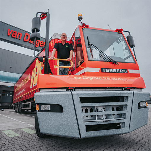 Comparison image of VDT's vehicle fleet 85 years ago vs. 2022